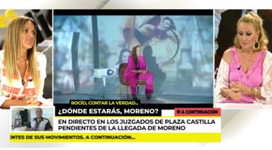 Rosa Benito reta a Marta López a preguntarle algo muy importante a Rocío Carrasco: Que lo haga en Sálvame