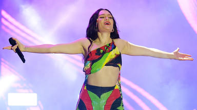 Jessie J durante su actuación en Río de Janeiro en 2019