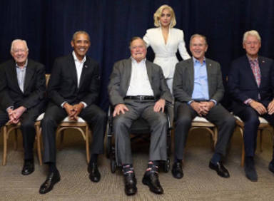 Lady Gaga y 5 Presidentes de EEUU