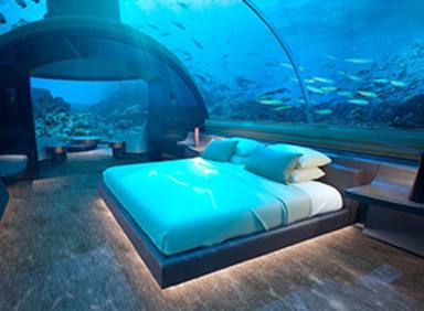 Ya puedes hospedarte en el primer hotel submarino del mundo