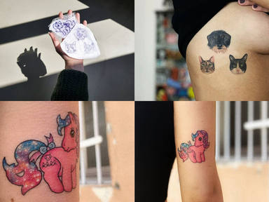 Blanca Suárez muestra sus tatuajes más polémicos
