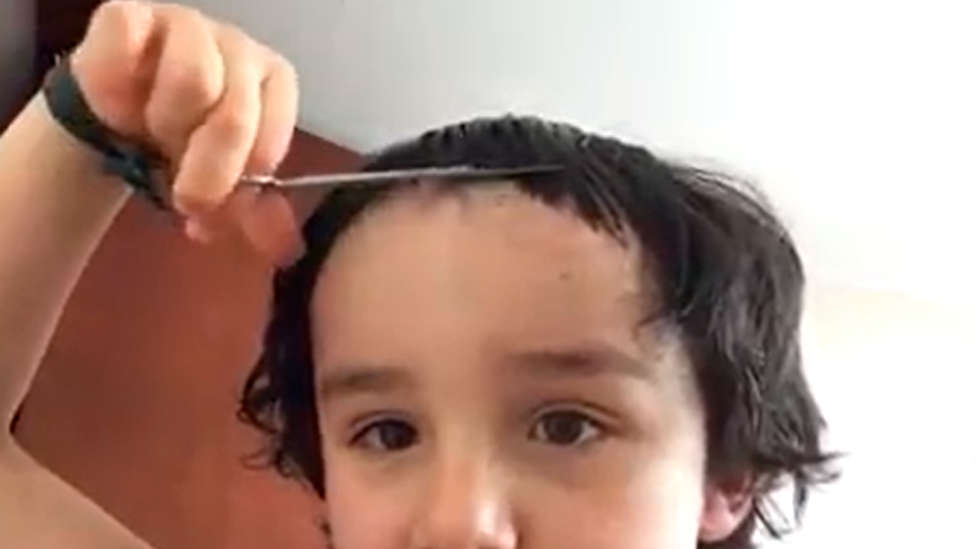 Cómo cortar el pelo a los niños y niñas durante el confinamiento
