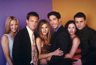 El reparto de la serie Friends