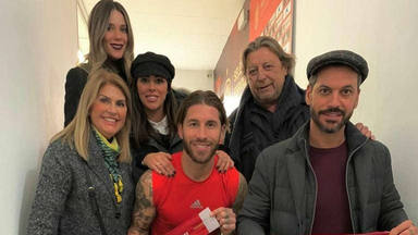Sergio Ramos se rodea de su familia en un día muy especial de su carrera como futbolista