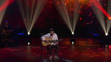 Alejandro Sanz a Gonzalo tras interpretrar "Pienso en tu mirá" en La Voz: "Eso que tú haces se llama cantar"