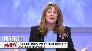 Toñi Moreno se despide de 'MYHYV' por el coronavirus