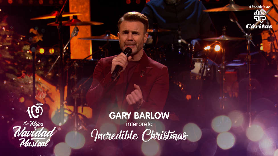 Vuelve a ver la actuación del artista internacional Gary Barlow en 'La Mejor Navidad Musical'