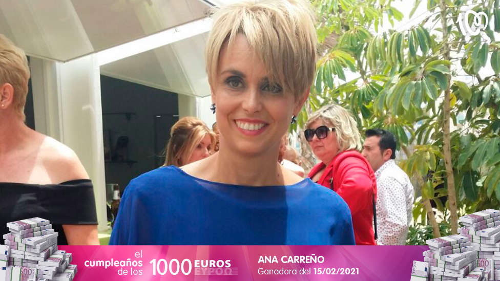 Ana, ganadora de los 1.000 euros: "Sentía que estaba cerca, ¡hoy ha sido mi día!"