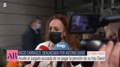 La frase lapidaria de Rocío Carrasco con la que sentencia a Antonio David al salir de los juzgados: Se verá