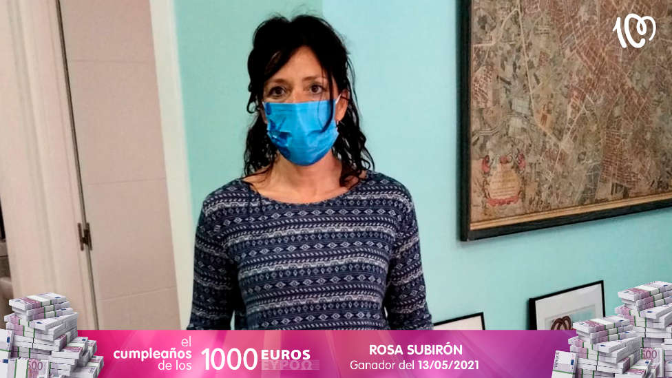 Rosa, ganadora de 1.000 euros: "Siempre aviso yo... ¡pero hoy ha sido mi día!"