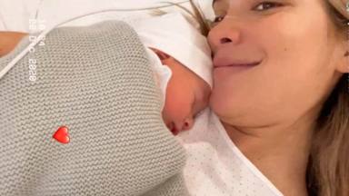 María Pombo, sus primeras y dulces horas con su bebé, Martín: “se me partía el corazón”
