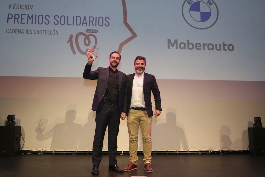 Premio Solidario Cadena 100 Castellón para Pedro Quiralte