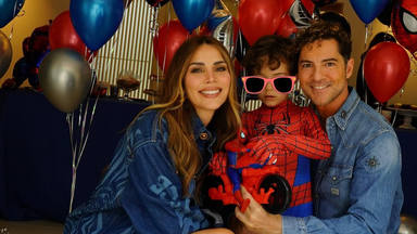 David Bisbal y Rozanna Zanetti celebran el cumpleaños de su hijo Matteo con una fiesta de Spiderman