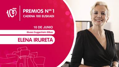 Premios Números 1 CADENA 100 Elena Irureta