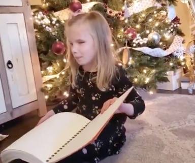 La reacción de una niña ciega al descubrir uno de los mayores regalos en su vida, es ahora viral