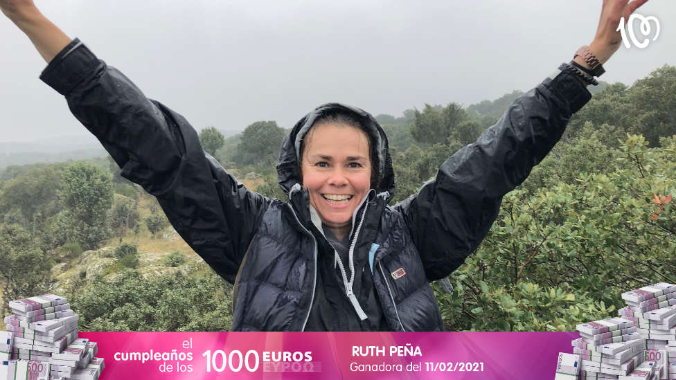 Ruth ha ganado 1.000 euros con CADENA 100: "Las cosas buenas también pasan"