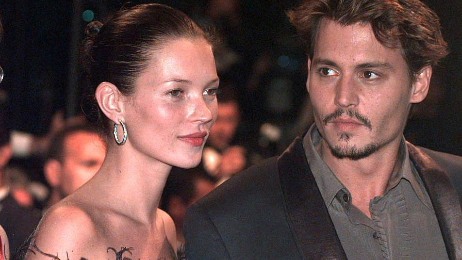 Johnny Depp, Kate Moss y la historia del collar de diamantes que escondió en su culo