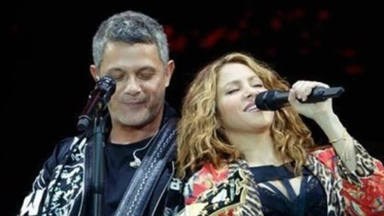 Shakira con Alejandro Sanz
