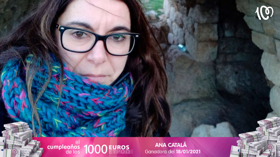 Ana Catalá ganadora de El Cumpleaños de los 1.000 euros: “Me tiemblan las piernas, es increíble”