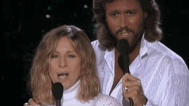 Barbra Streisand y Barry Gibbs