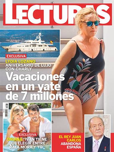 Lydia Lozano y sus vacaciones de lujo en Ibiza