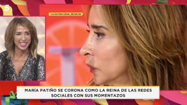 La presentadora, María Patiño, reflexiona sobre su vida