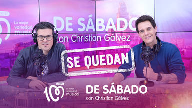 De sábado con Christian Gálvez renueva en CADENA 100 para seguir revolucionando la radio musical