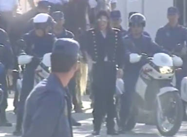 La Policía Nacional publica un vídeo inédito de Michael Jackson
