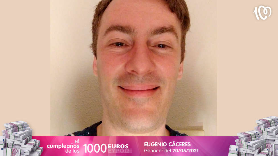 Eugenio ha ganado 1.000 euros: "Mi mujer ha sido la que me ha dado suerte"