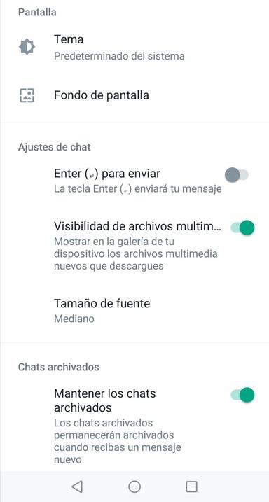 Cómo ver las fotos de un chat de WhatsApp sin necesidad de abrir la aplicación