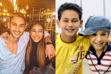 Danna Paola y Alejandro Speitzer ya coincidieron de pequeños y son grandes amigos