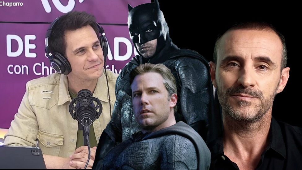Claudio Serrano: la voz de Ben Affleck y Batman describe los entresijos del doblaje