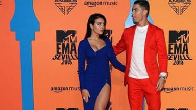 En tenso momento que no vimos entre Cristiano y Georgina Rodríguez en los MTV EMAs