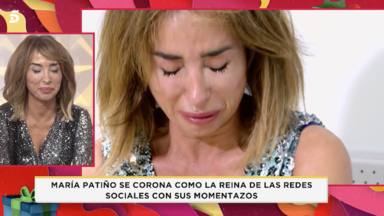 María Patiño no puede controlar su emoción al confesar algo importante