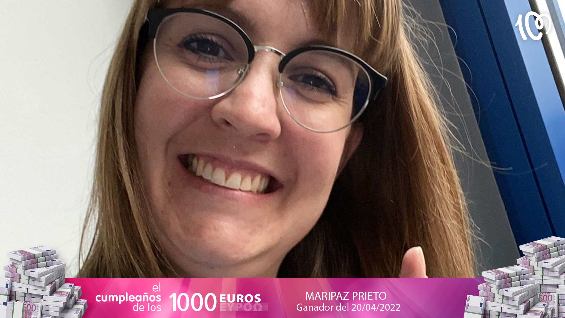 Mari Paz gana 1.000 euros en CADENA 100: "No sabía si era verdad o no"