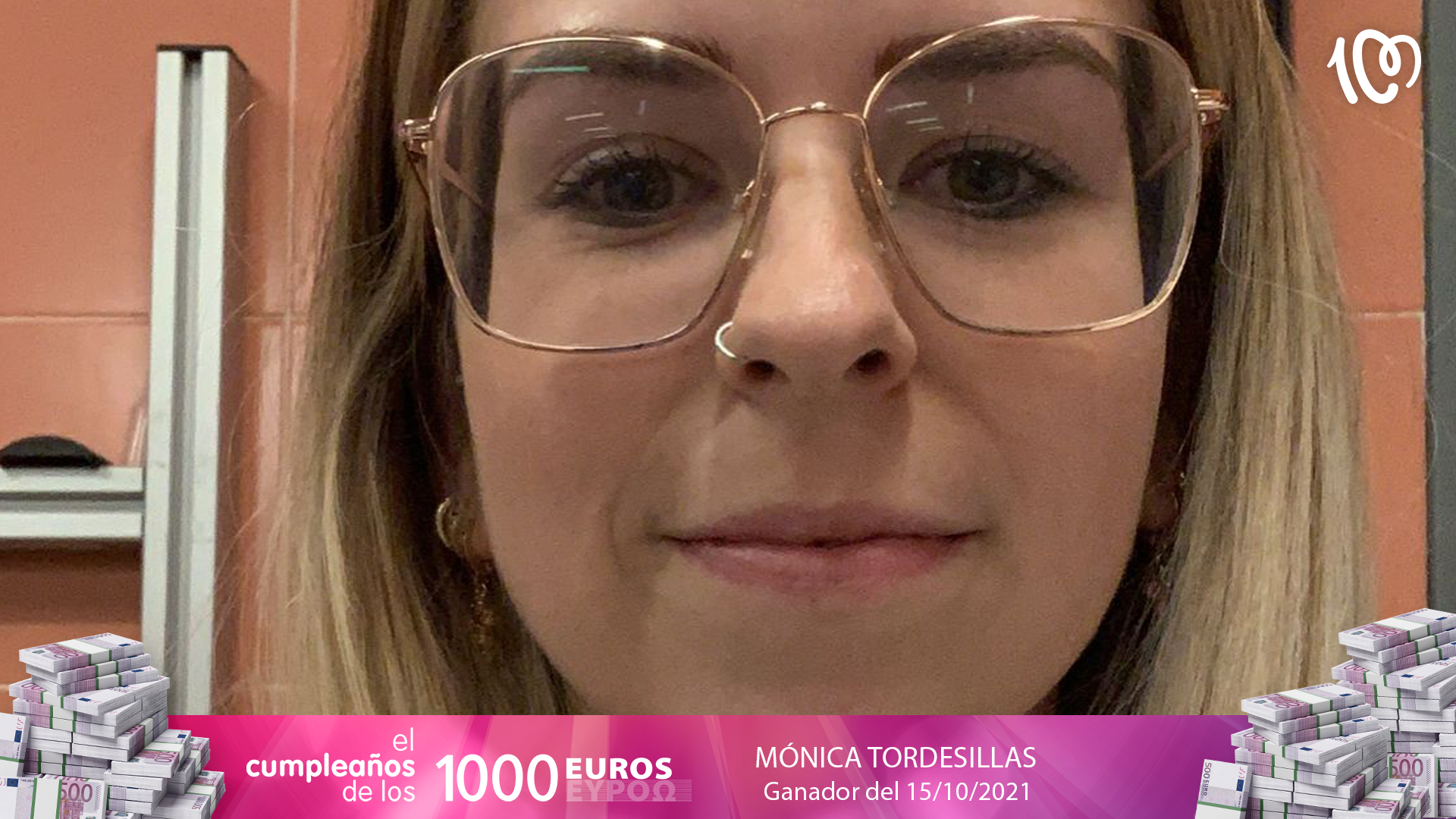 Mónica, ganadora de 1.000 euros: "Era un día normal y ha cambiado todo"