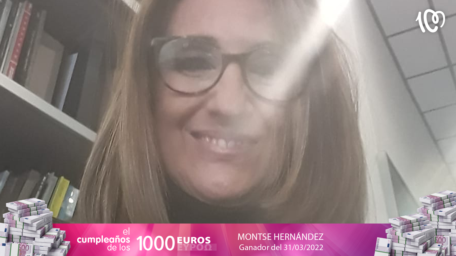 Montse. ganadora de 2.000 euros: "¡Me he levantado de la silla!"