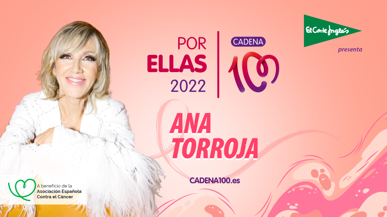 Ana Torroja presenta el himno de CADENA 100 por ellas 2022 en ¡Buenos días, Javi y Mar!