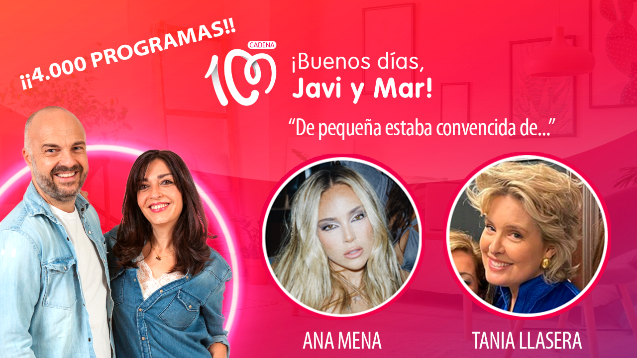 Ana Mena y Tania Llasera hablan con Javi y Mar en su programa 4.000