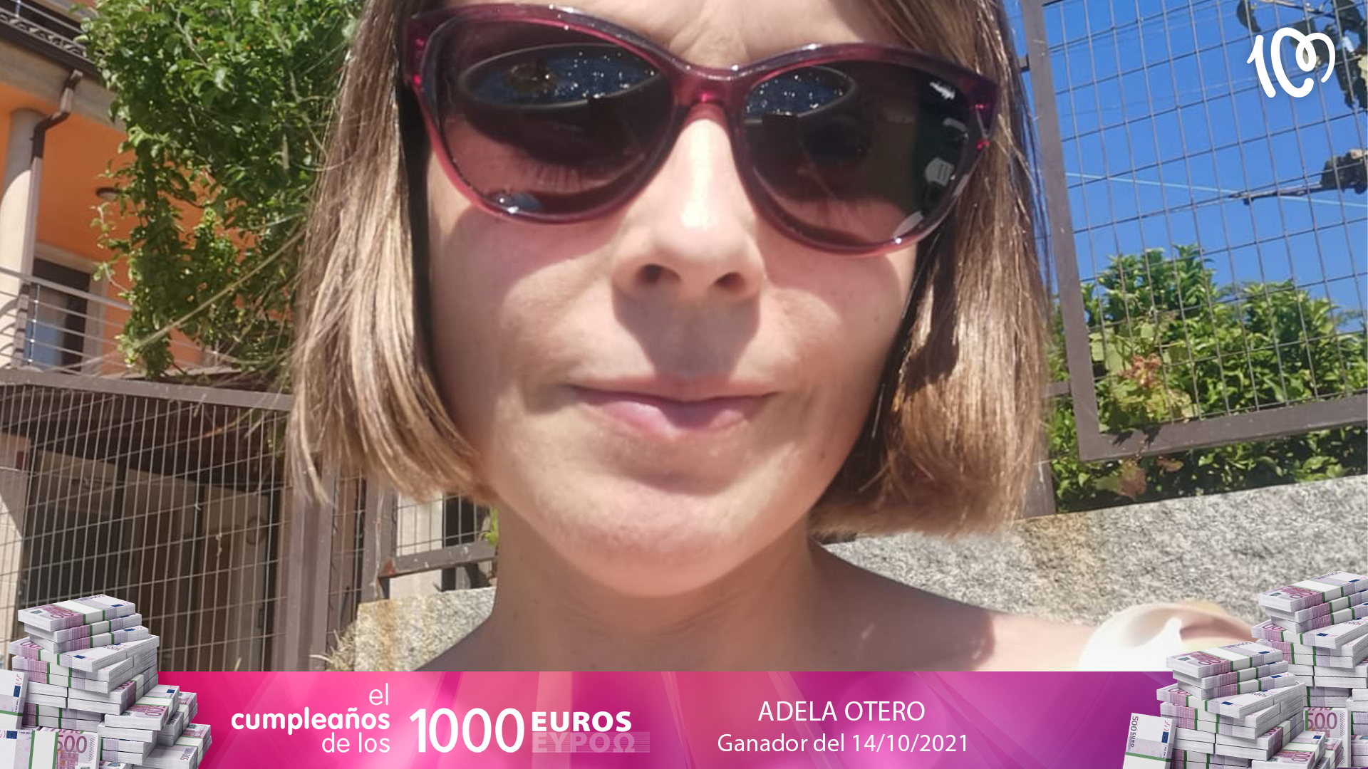 Adela, ganadora de 2.000 euros: "Ha sido gracias a mi bebé"