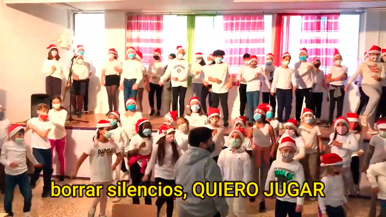 Escucha aquí 'Viajes al cielo', villancico del coro del colegio Virgen de la Paz de Puebla de Vícar