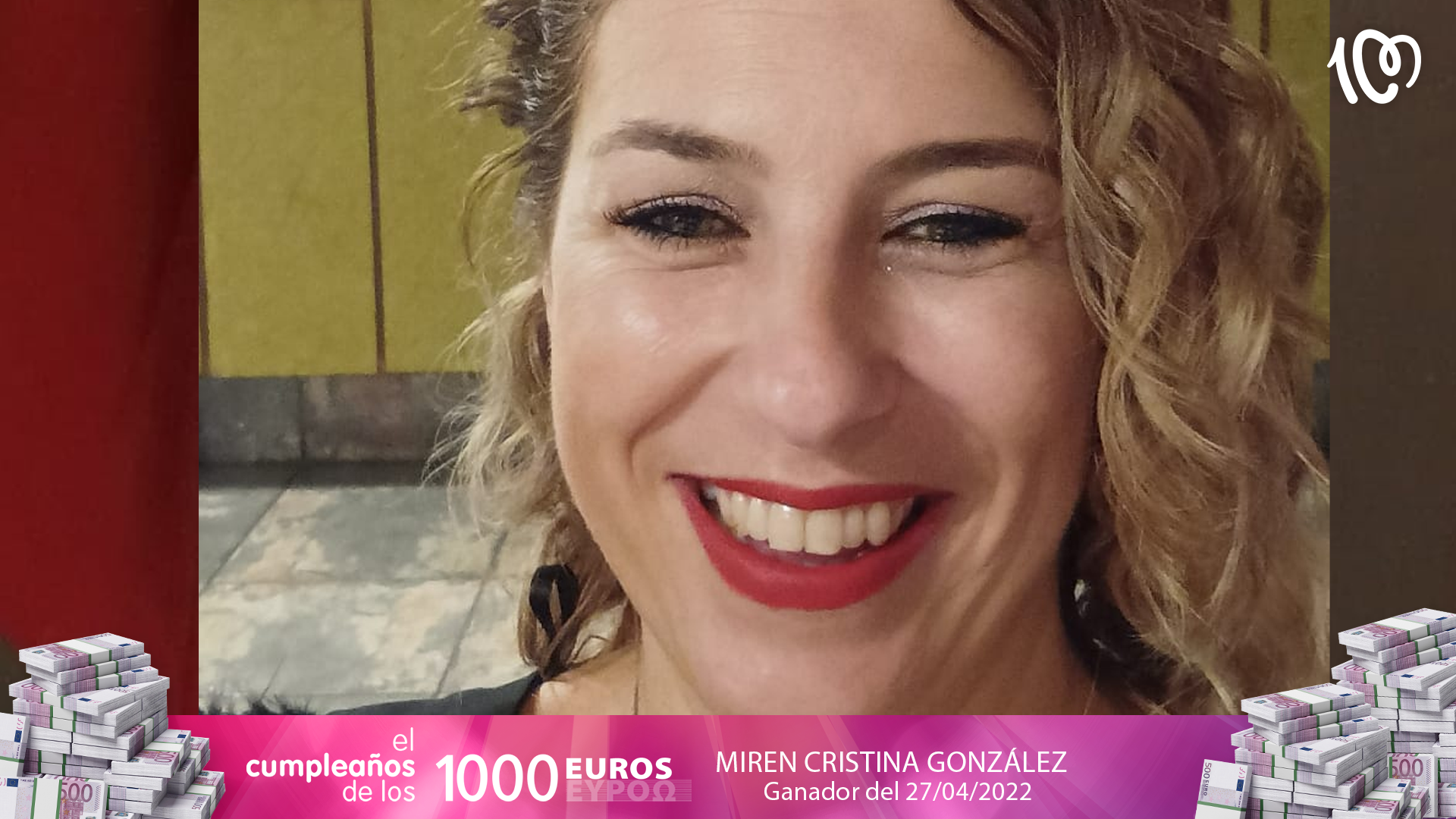 Miren, ganadora de los 1.000 euros: "¡No podía creérmelo!"
