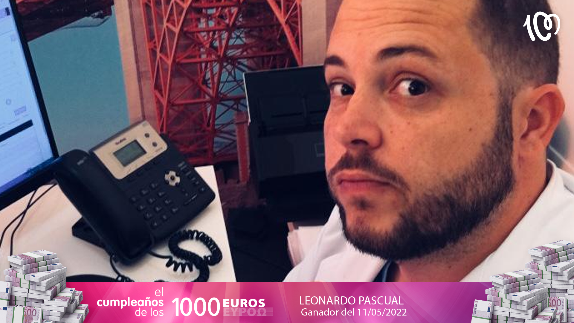 Leonardo se ha llevado 1.000 euros: "En mi pandilla todos cumplimos años el mismo día"